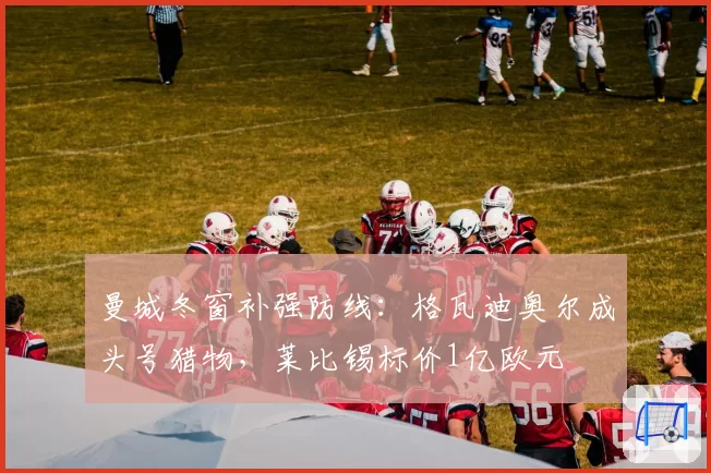 曼城冬窗补强防线：格瓦迪奥尔成头号猎物，莱比锡标价1亿欧元